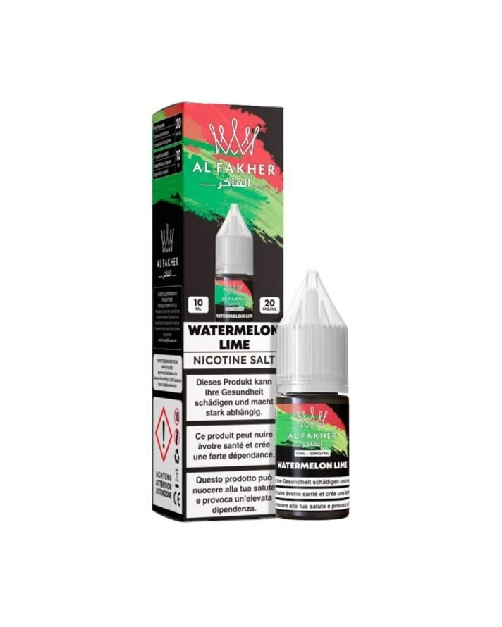 Al Fakher Liquid 10ml 20mg – Watermelon Lime