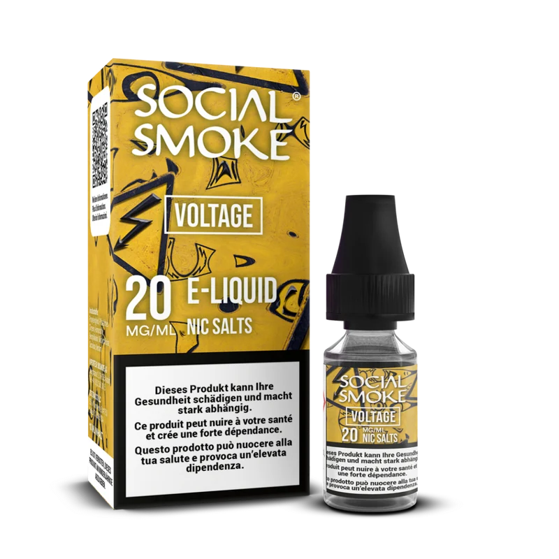 Social Smoke Liquid 10ml 20mg – Voltage