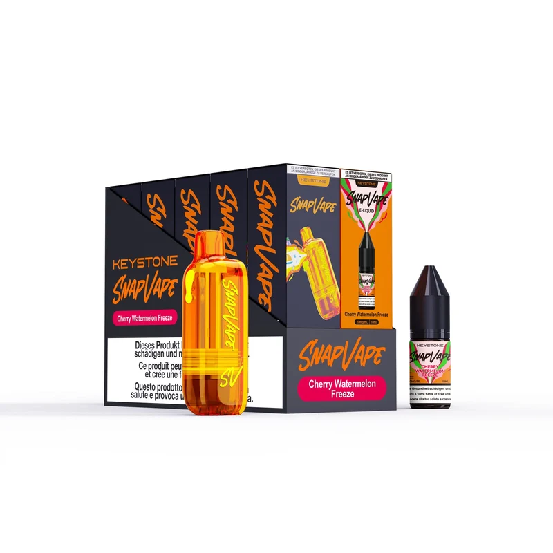 SnapVape Refill-Set – Cartridge + E-Liquid 10ml