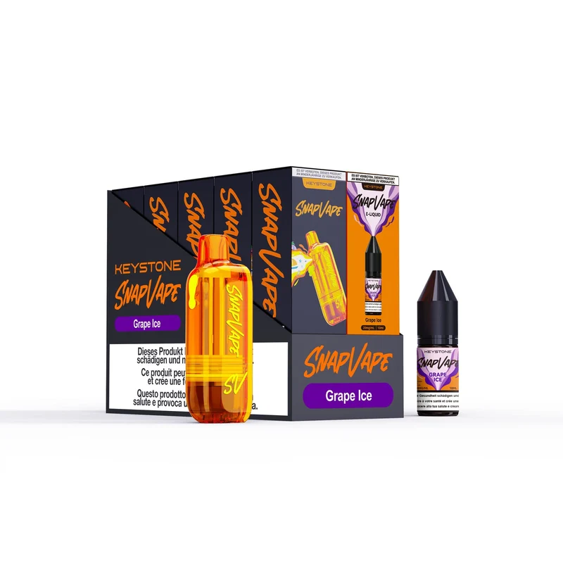 SnapVape Refill-Set – Cartridge + E-Liquid 10ml