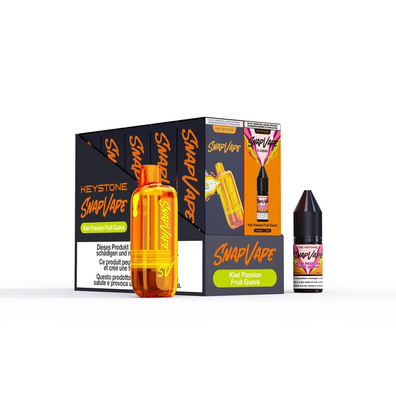 SnapVape Refill-Set – Cartridge + E-Liquid 10ml