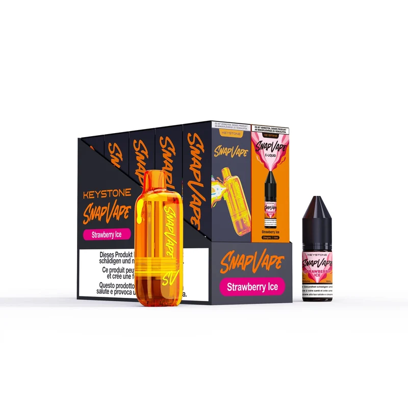 SnapVape Refill-Set – Cartridge + E-Liquid 10ml