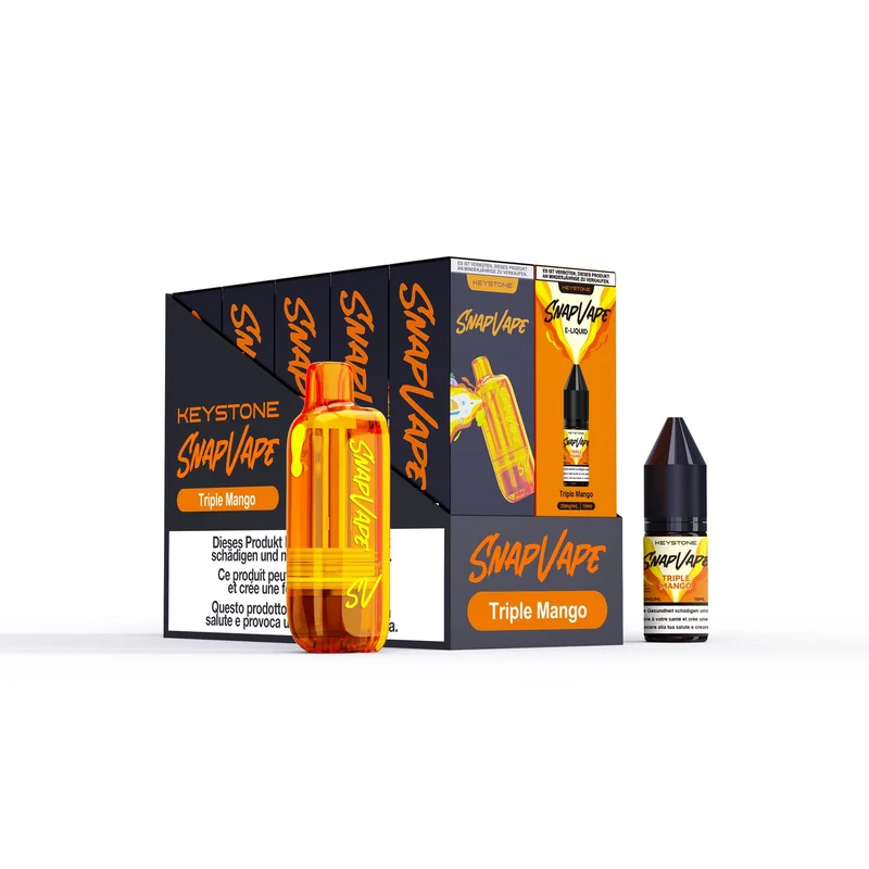 SnapVape Refill-Set – Cartridge + E-Liquid 10ml