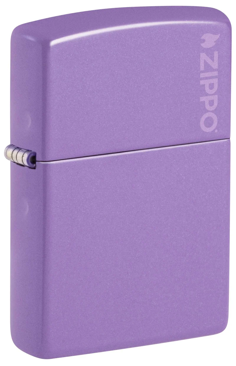 Zippo 60007432 46681ZL Smokey Lavender with Zippo Logo