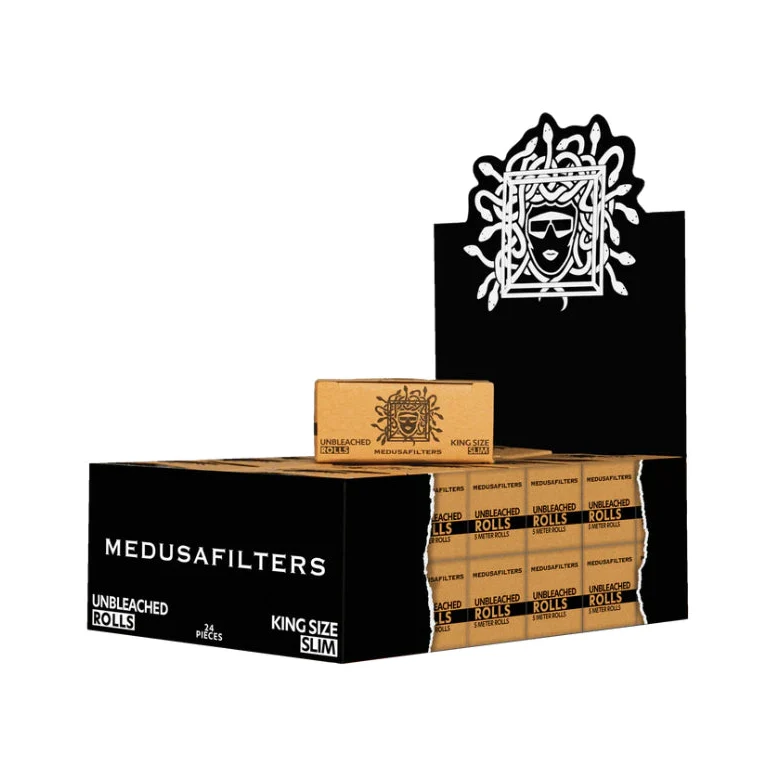 Medusa Rolls King Size Unbleached – Papers 24 Stück