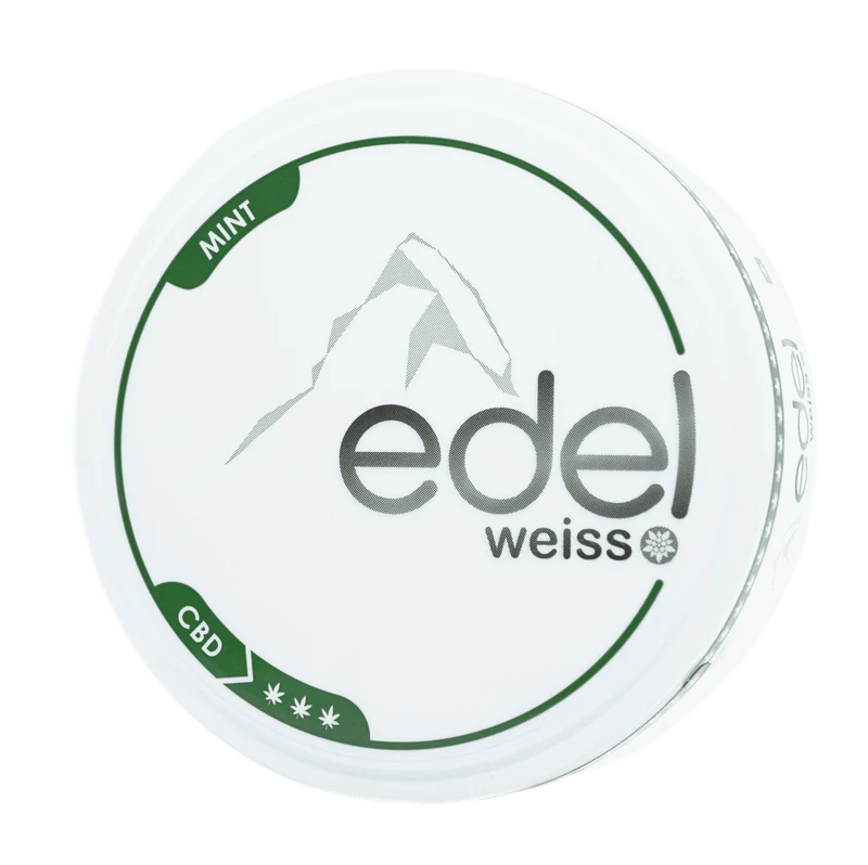 Edelweiss Edel CBD Mint – Snus mit Minze 10 g