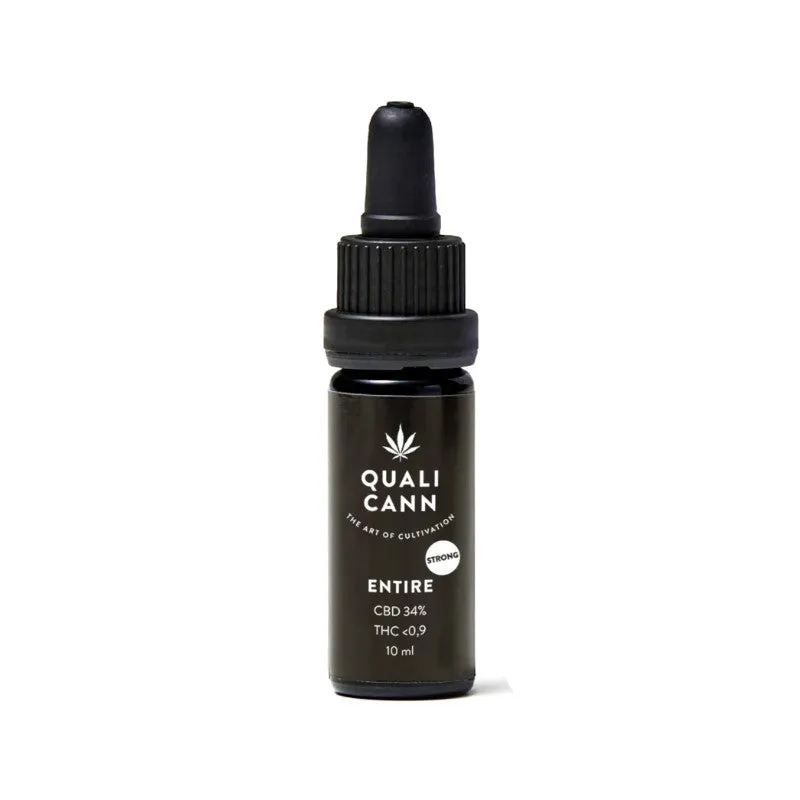 Qualicann CBD Öl Entire Strong 10 ml (34 %)