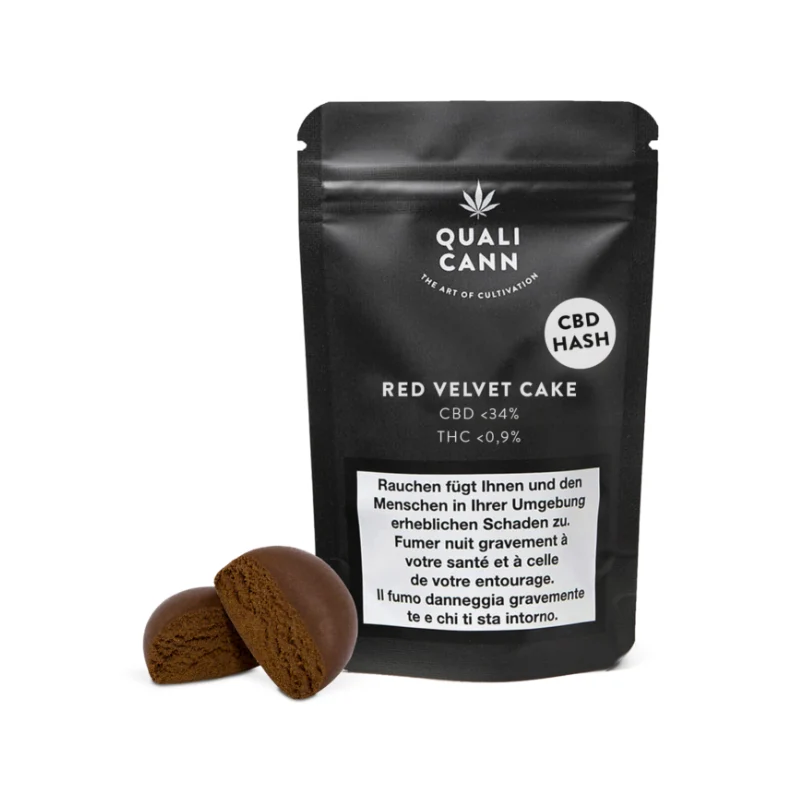 Qualicann «Red Velvet Cake» CBD Hash 2 g