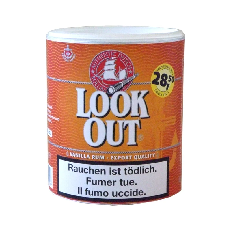 Look Out Vanilla Rum Pfeifentabak – Dose (150 g)