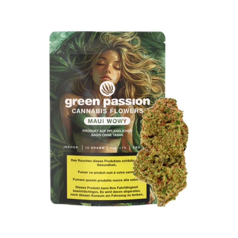 Green Passion Maui Wowy – CBD Blüten Indoor, 2 g
