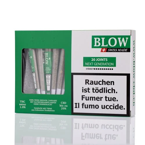 Blow CBD Joints «Fresh Fruit Green» – Pre-Rolls 20 Stk.