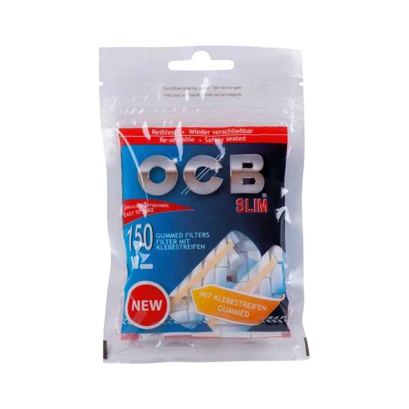 OCB Slim Filter gummiert (10 x 150 Stk.)