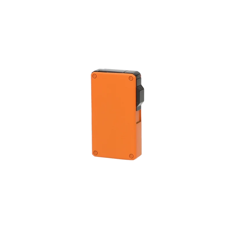 Eurojet Feuerzeug, 2 x Jet, Orange Crackle mit Bohrer Ø 7 mm