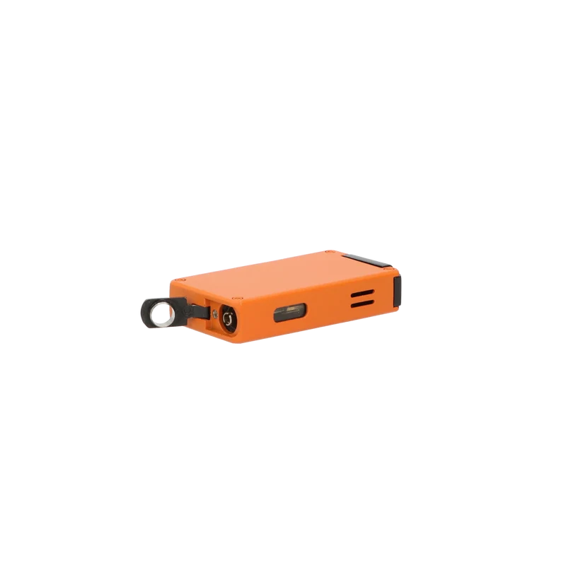 Eurojet Feuerzeug, 2 x Jet, Orange Crackle mit Bohrer Ø 7 mm