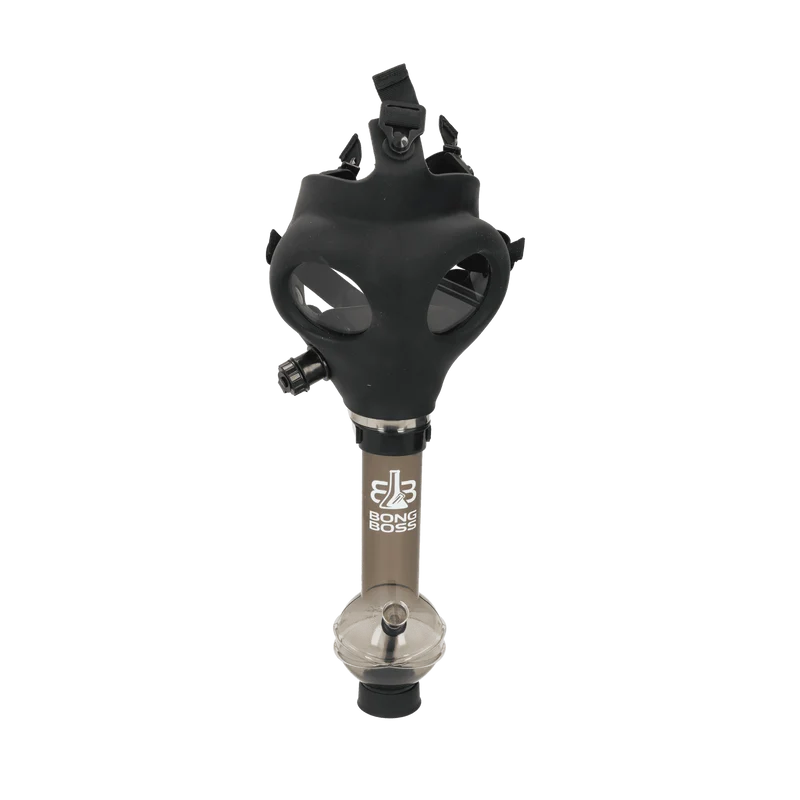 Bong Boss Acrylbong Maske schwarz