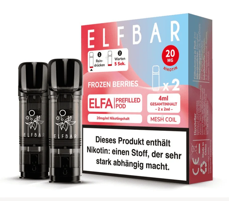 ELFBAR ELFA 2 Pods Frozen Berries- 20mg/ml