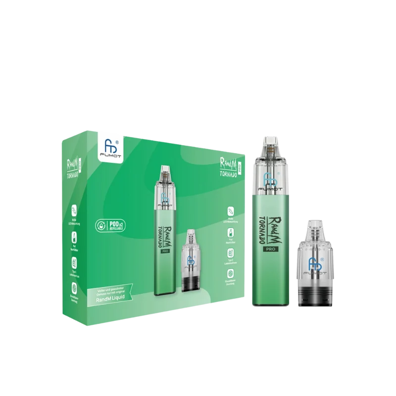 RANdM TORNADO PRO - Starterkit - Green