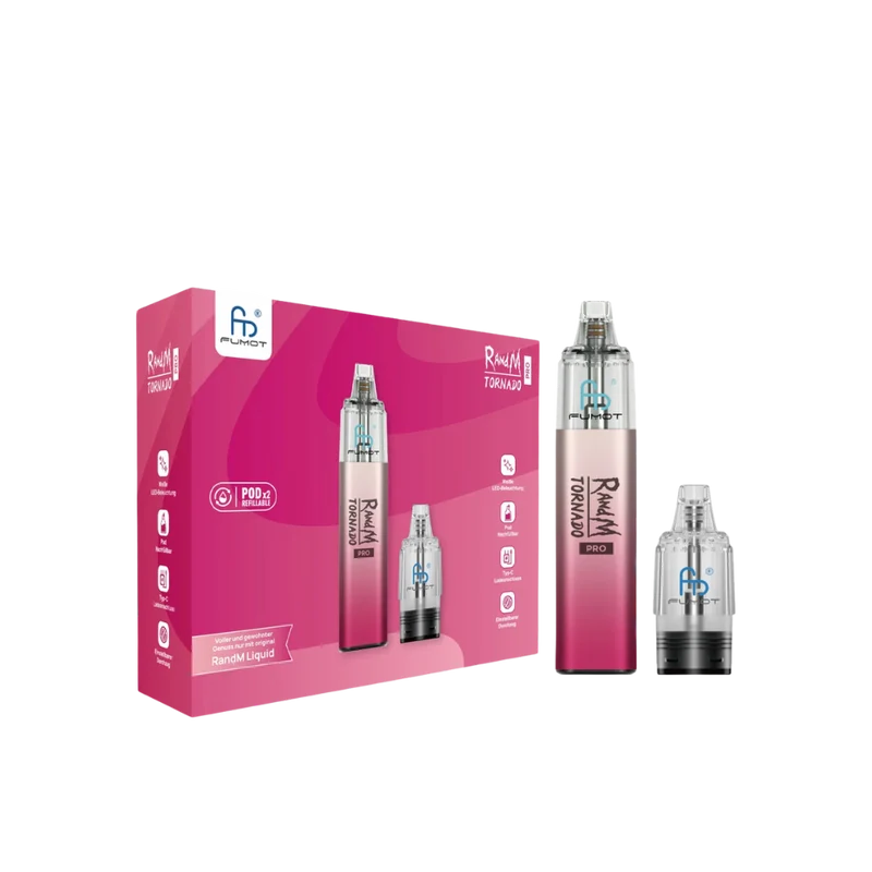 RANdM TORNADO PRO - Starterkit - Pink