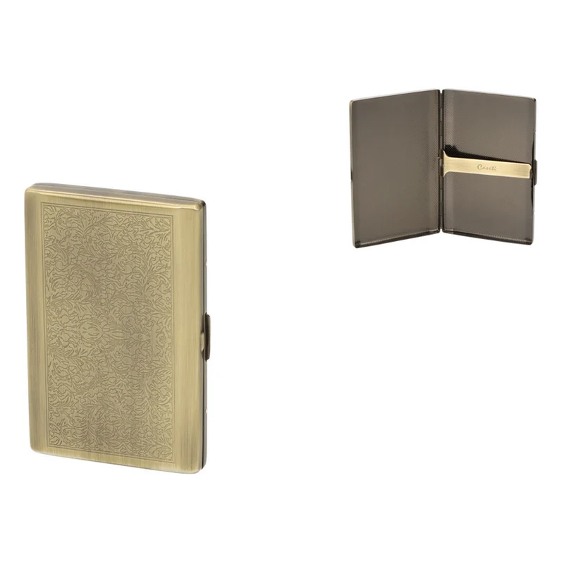 CASETI Cigaret Etui til 7 King Size Venetian Gold