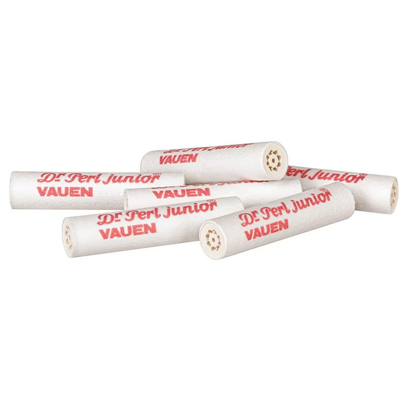 Vauen Dr Perl Junior 9 mm Aktivt Kul Filter til Pibe - 180 stk