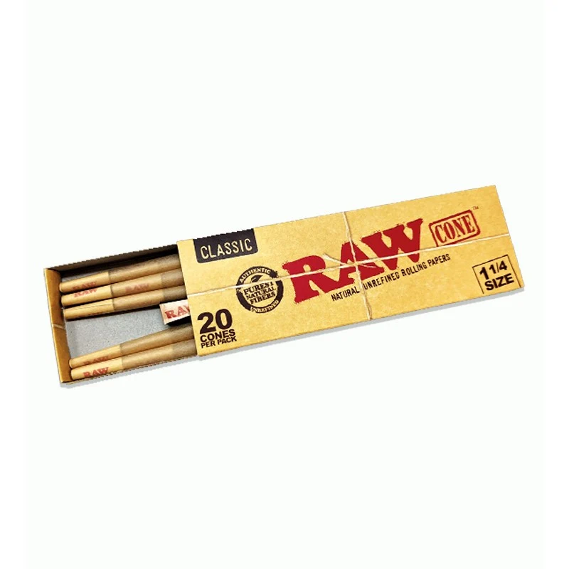 Raw Cones 1 1/4 - Classic (20 Stk)
