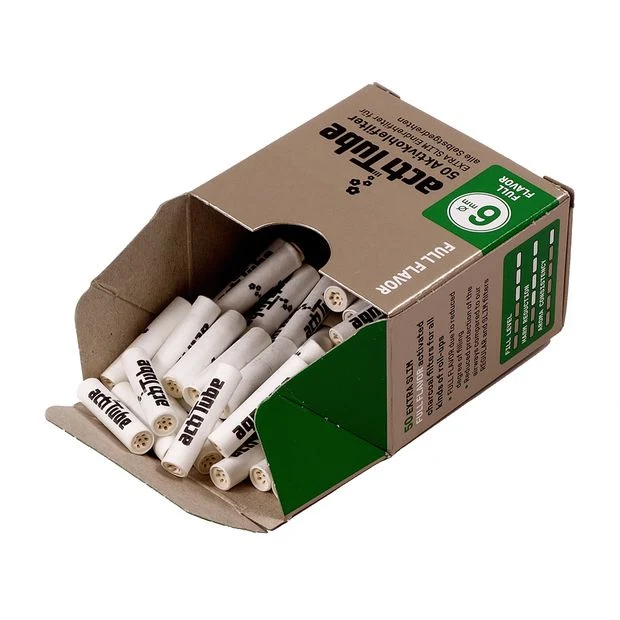actiTube Full-Flavor Aktivkohlefilter Extra Slim (50 Stk.)