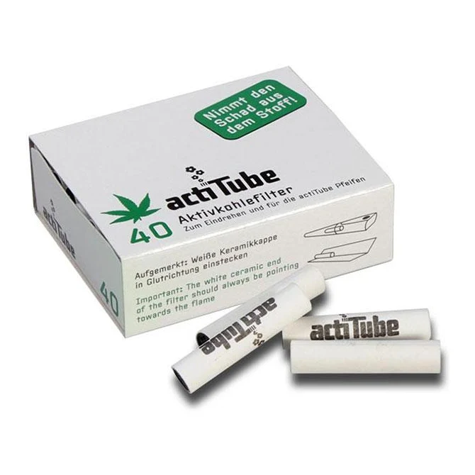 actiTube Aktivkohlefilter Regular (40 Stk.)