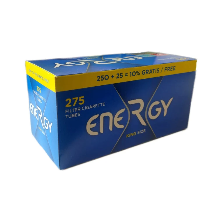 Elixyr Energy Zigarettenhülsen – 275 Stück