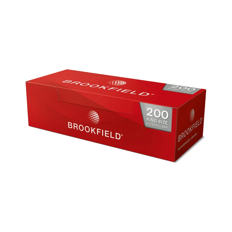 Brookfield Zigarettenhülsen King Size – 5 x 200 Stück