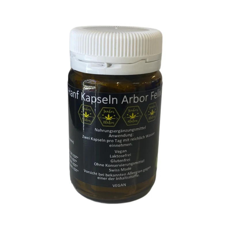 Zauber Blüten Hanf-Kapseln «Arbor Felix» (10 mg/50 Stk.)