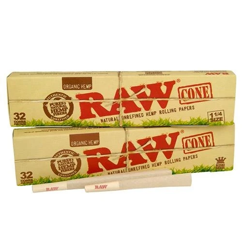 Raw Cones 1 1/4 - Organic (32 Stk)