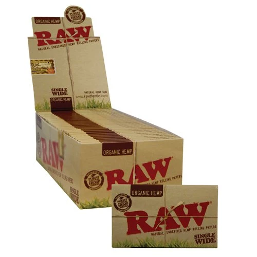 Raw DoubleWindow SingleWide - Organic (Display à 25 Heftchen)