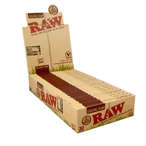 Raw 1 1/4 - Organic (Display à 24 Heftchen)