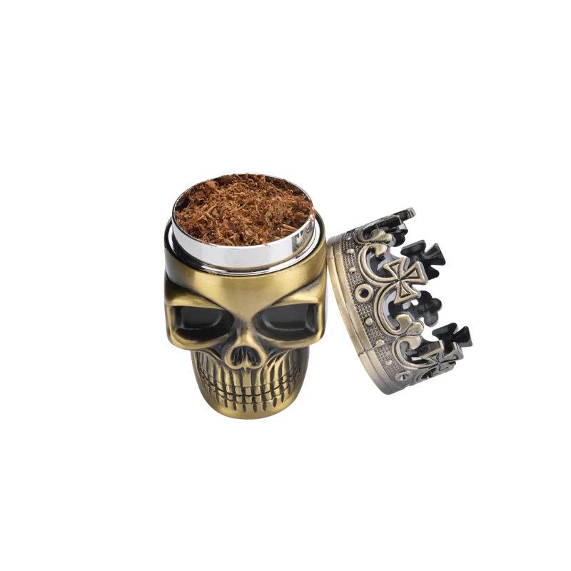 CHAMP HIGH GRINDER - Metal Skull 46mm 3-teilig
