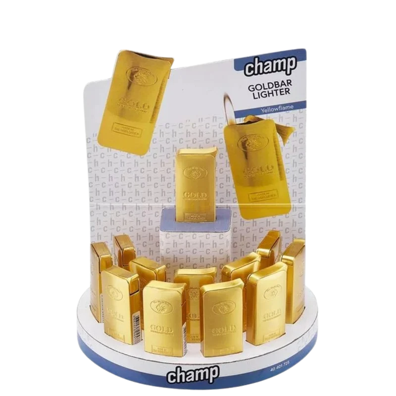 CHAMP Feuerzeug - Goldbar Lighter