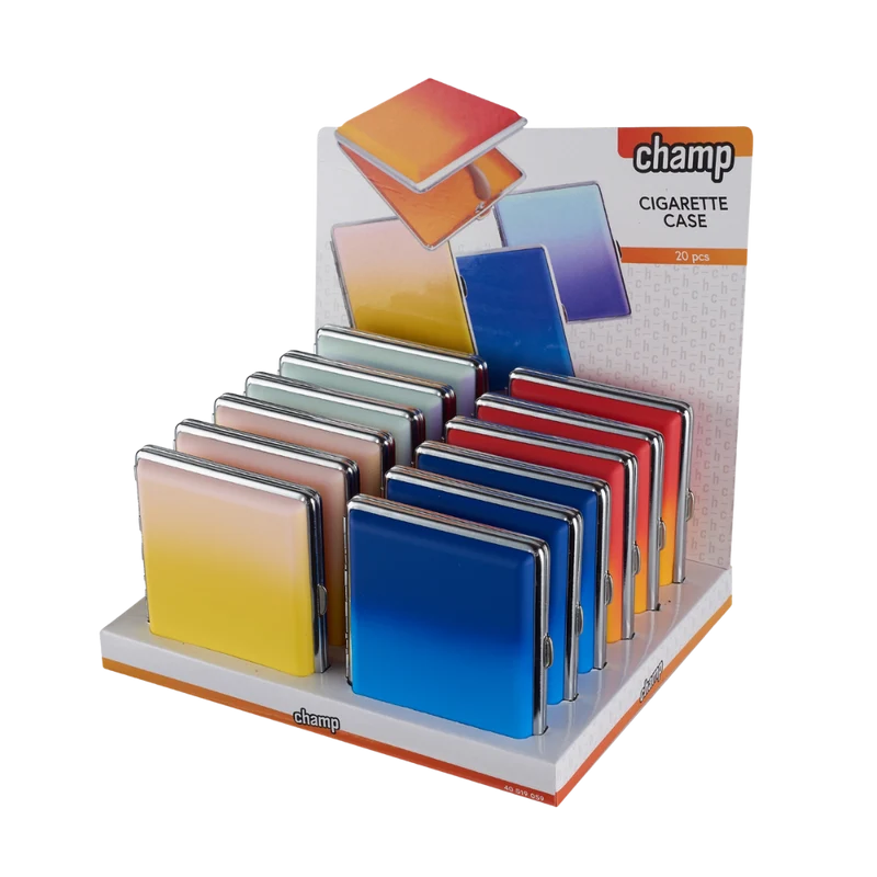 CHAMP ZIGARETTENETUI - Gradient / Bunt (4-farbig)
