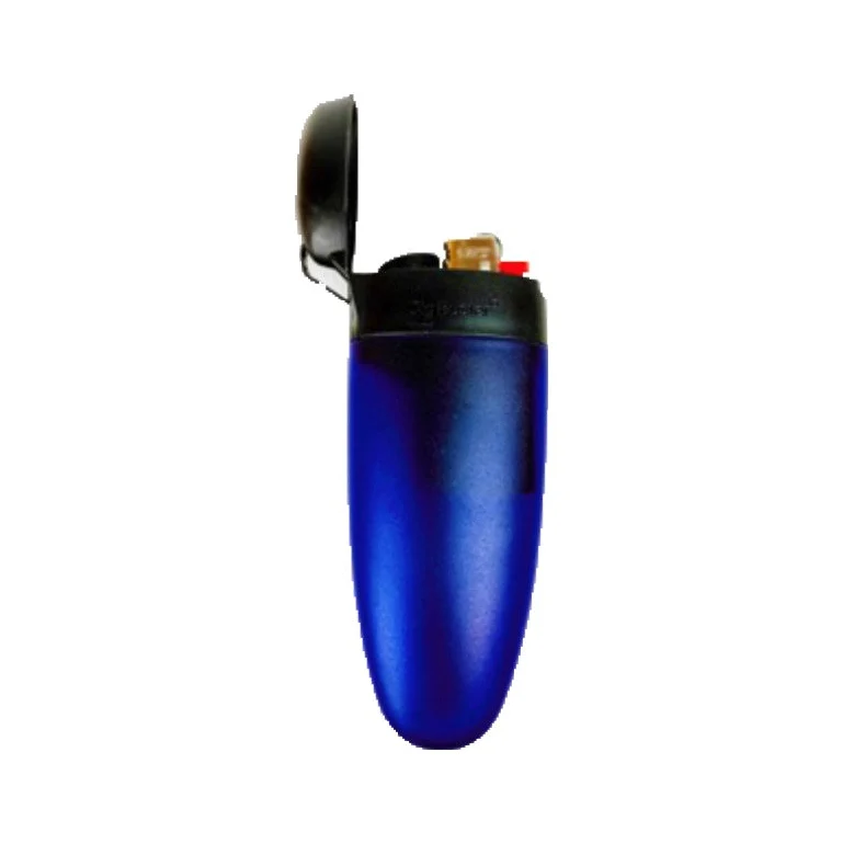 Cig Buster Taschenaschenbecher mit Feuerzeug Blau