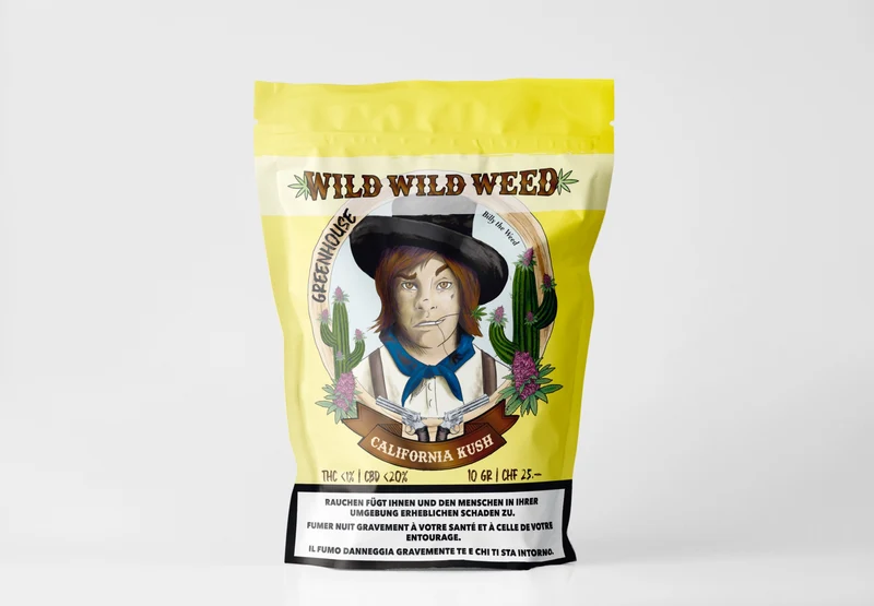 Wild Wild Weed Billy The Weed California Kush – CBD Blüten, 10 g