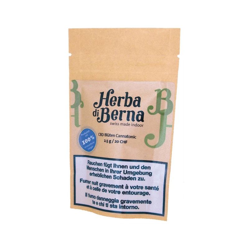 Herba di Berna Cannatonic – CBD Blüten Indoor, 3.5 g