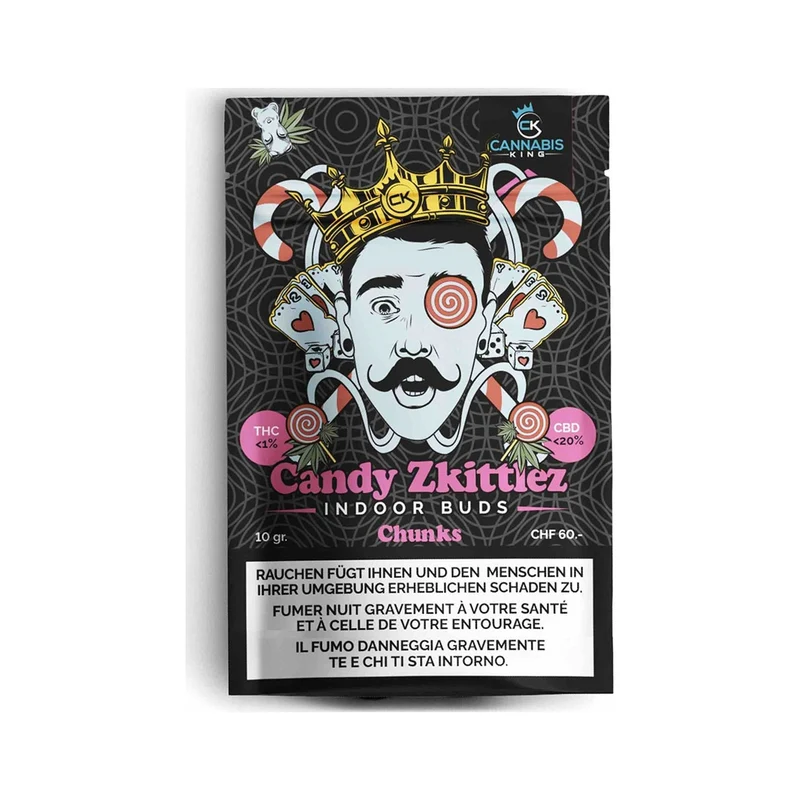 Cannabis King Candy Zkittlez Chunks – CBD Blüten, 10 g