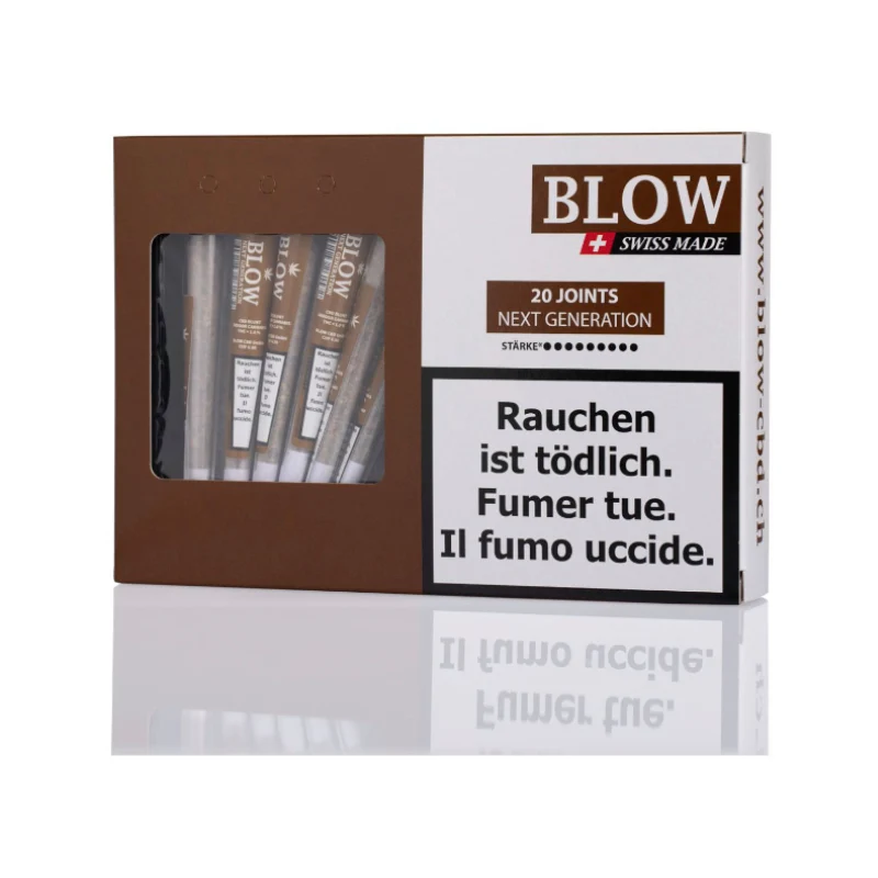 Blow CBD Joints «Brown» – Pre-Rolls 20 Stk.