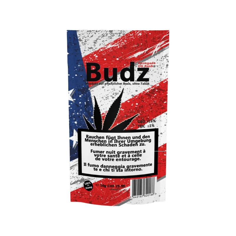 Budz Renegade OG Kush – CBD Blüten, 10 g