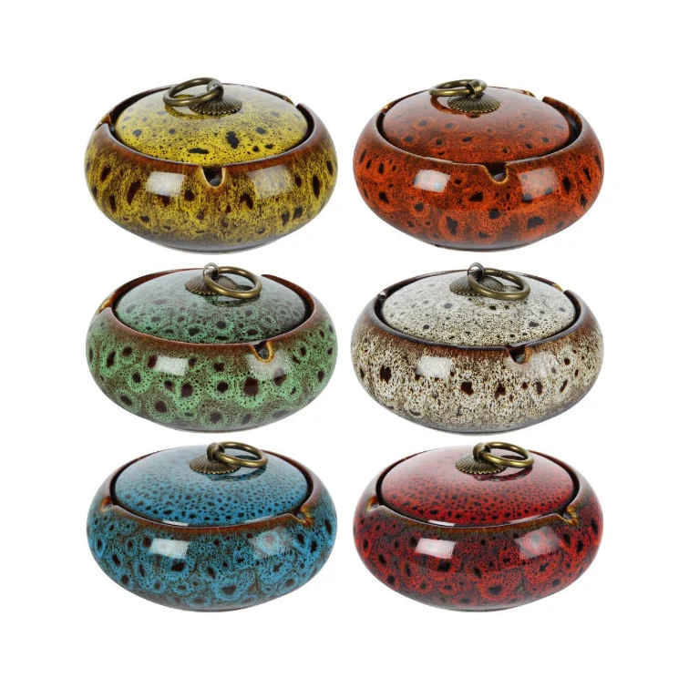 Keramik-Aschenbecher «Oriental» 11 cm (Assortiert)