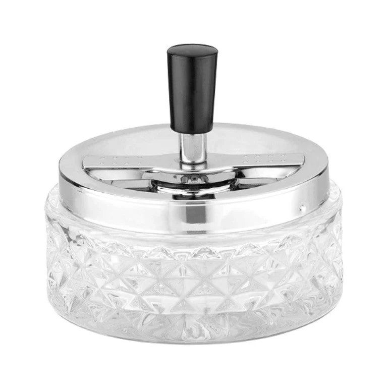 Angelo Drehaschenbecher Glas 12 cm
