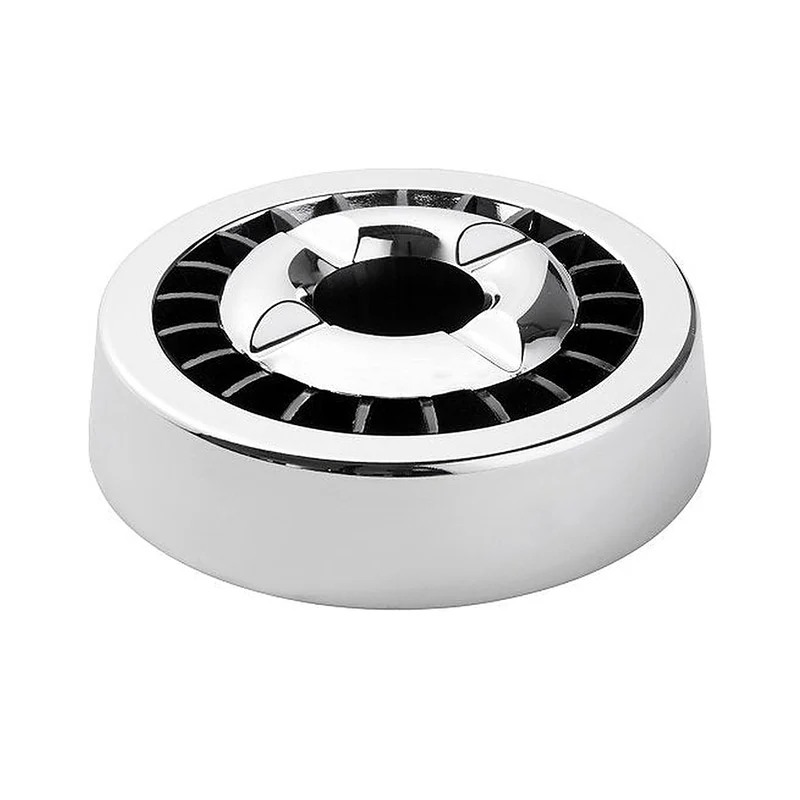 Aschenbecher «Smokeless» Chrom 13 cm