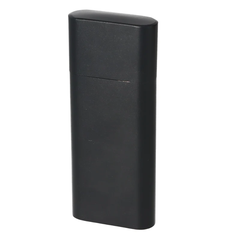 Angelo Cigar Etui - 3 stk. 60 Ring Gauge - Sort Stål