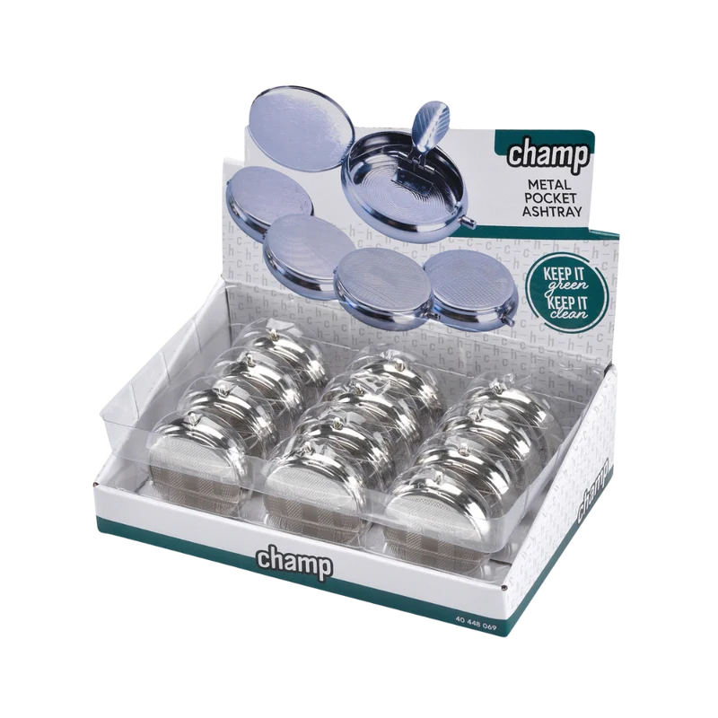CHAMP - Taschenaschenbecher - Metall