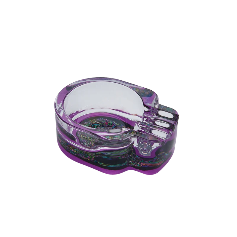 CHAMP - Glasaschenbecher - Skull 4-farbig
