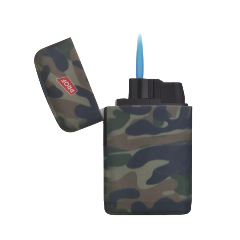 PROF - Single Blueflame Feuerzeug Camouflage