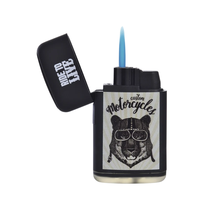 PROF - Single Blueflame Feuerzeug Animals Bikers